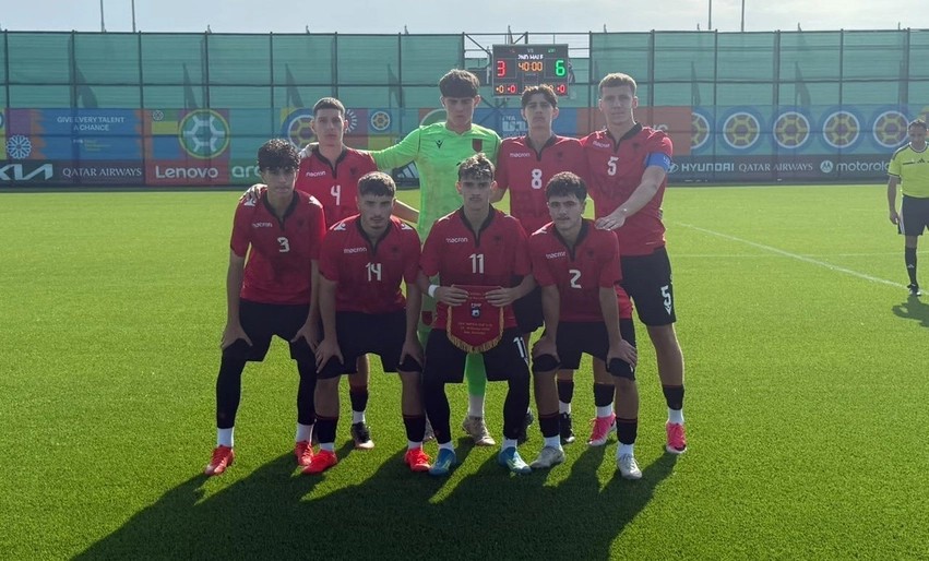 Start i furishëm për Shqipërinë U-15, festival golash në Kupën e Botës FIFA në Azerbajxhan