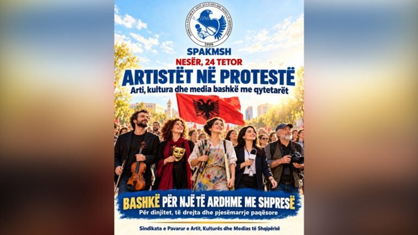 Vala e protestave zgjerohet, artistët dhe punonjësit e medias i bashkohen tubimit të studentëve para Kryeministrisë